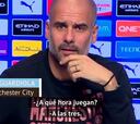 Guardiola y un mensaje para levantar la moral de los culés a horas del Clásico