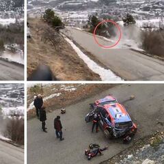 Brutal accidente de Tanak a 185 km/h