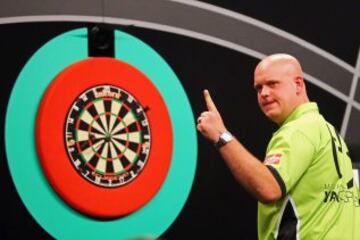 El neerlandés Michael van Gerwen.