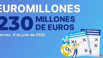 Euromillones 8 de julio. Mayor bote de la historia.