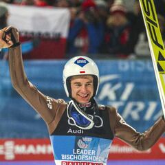 Stoch logra el segundo pleno en la historia del 4 Trampolines