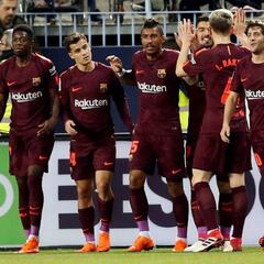 Málaga 0-2 Barcelona: resumen, resultado y goles del partido