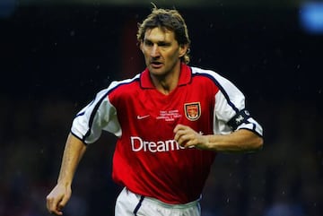 Back in his Arsenal playing days, Tony Adams