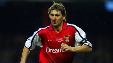 Back in his Arsenal playing days, Tony Adams
