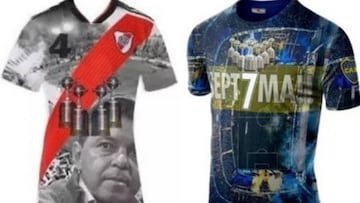 Se filtra la posible remera de Boca y River en la celebración