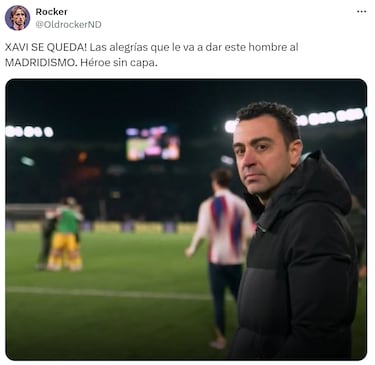 “Se queda”: Los mejores memes de la marcha atrás de Xavi