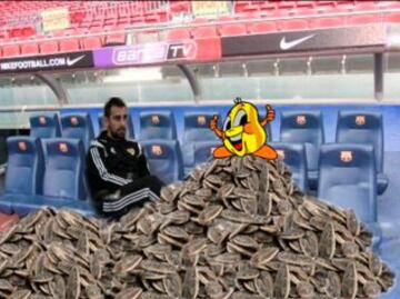 Los mejores memes del fichaje de Alcácer por el Barcelona