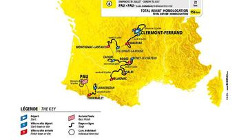 Tour de Francia Femenino 2023: recorrido.