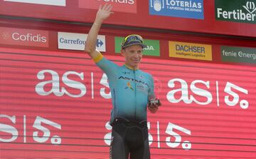 Miguel Ángel López Moreno con el Premio AS al Mejor Joven. 
 