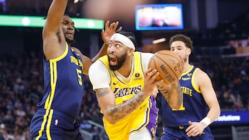 Anthony Davis, #3 of the Los Angeles Lakers.