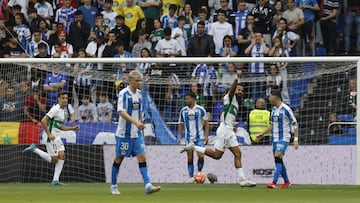 Lamentable imagen del Deportivo.