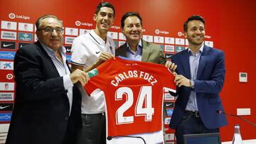 Carlos Fernández debutó con el Granada.