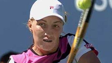<b>SORPRESA. </B>La tenista rusa de 19 años consiguió el primer pase para la final del abierto de Estados Unidos.