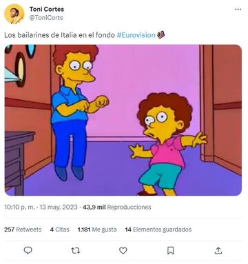 Los mejores memes de Eurovisión 2023