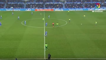 El cabreo de Mendilibar se va a oír en todo el País Vasco: saca el Eibar y a los 12" gol del Alavés