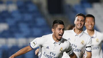 Sergio D&iacute;az lleva tres goles con el Castilla.