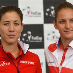 Czech Republic and Spain level in Fed Cup quarter-finals