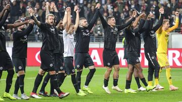 El Eintracht golea al Stuttgart y vuelve a puestos de Champions