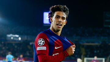 João Félix celebra su gol ante el Oporto.