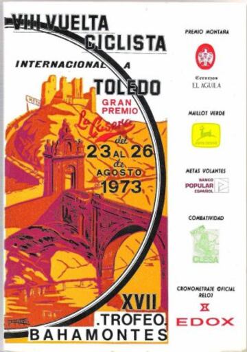 Cartel de la Vuelta a Toledo de 1973