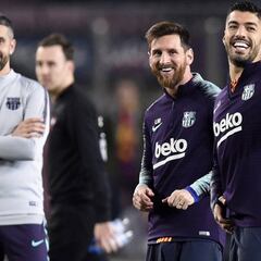 Messi regresa al trabajo con las pilas cargadas y un desafío