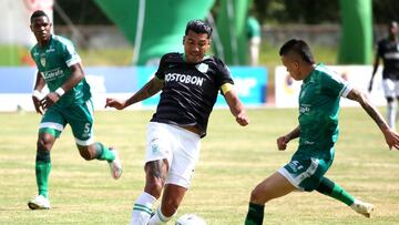 Partido de la Liga BetPlay entre La Equidad y Atl&eacute;tico Nacional