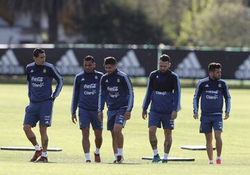 Buenos Aires 02 Octubre 2017
Eliminatorias Rusia 2018
Entrenamiento de la SelecciÃ³n Argentina previo al partido contra Peru, en el Predio Julio H Grondona.

Foto Ortiz Gustavo 