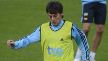 David Silva, jugador del Manchester City y de la selecci&oacute;n espa&ntilde;ola.