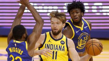 Los Warriors no aguantan el ritmo de Sabonis y sus Pacers