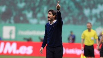 V&iacute;ctor S&aacute;nchez del Amo, t&eacute;cnico del Betis