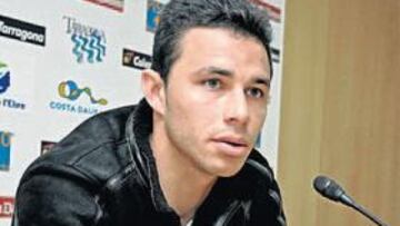 <b>FELIZ. </b>Rubén Castro logró el cuarto gol con el Nàstic desde que llegó a Tarragona.