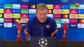 Koeman de nuevo habla sobre Messi y el calendario