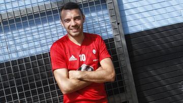 Iago Aspas espera sumar los primeros puntos con el Celta ante el Alavés.