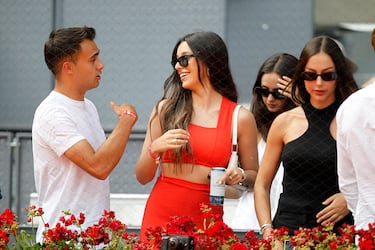 Sergio Reguilón y Marta Díaz.