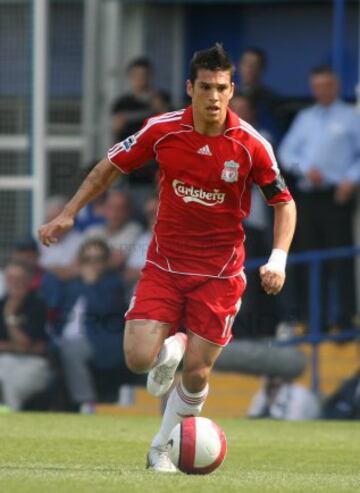 Una temporada jugó Mark González en Liverpool. Pese a no ser titular frecuente, 'Speedy' ganó la Community Shield de 2006.