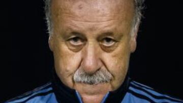 Del Bosque, durante la Copa Confederaciones.