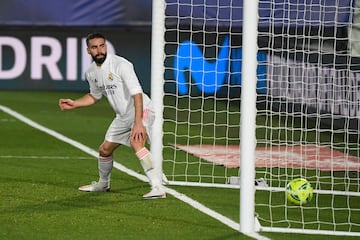 1-1. Dani Carvajal en la jugada del gol de Ander Capa.