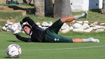 Dani Martín, en un entrenamiento reciente.
