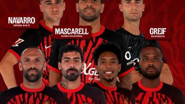 Internacionales mallorquinistas en la convocatoria de noviembre con sus selecciones.