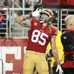 George Kittle fue multado por playera con lenguaje abusivo para Dallas Cowboys