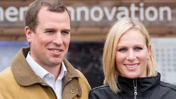 Zara Tindall y Peter Phillips