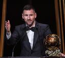 ¡Messi, ocho Balones de Oro!