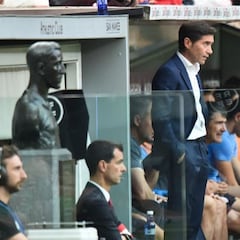 Marcelino: "Estos futbolistas me hacen feliz cada día"