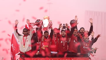 Las im¨¢genes de la fiesta Red en Liverpool