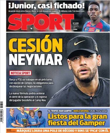 Plan B del Bar?a para traer a Neymar: la cesi¨®n