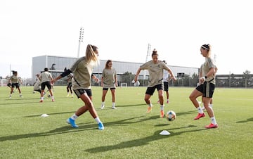 Primer Entrenamiento del Real Madrid Femenino.