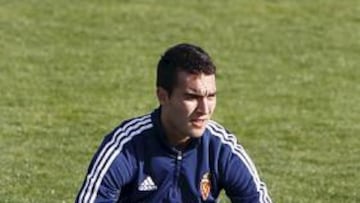 <b>DE VUELTA... PARA IRSE. </b>Ivan Obradovic, el viernes en la Ciudad Deportiva, ha regresado de Serbia y espera irse a otro equipo en enero.