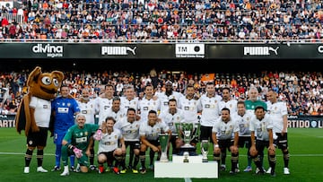 Las leyendas del Valencia.