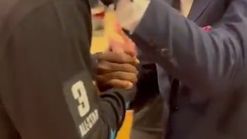 El saludo viral de Jordan a Luka Doncic: más clase que en una universidad