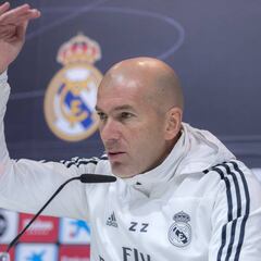 Zidane y las respuestas a la prensa: "No te voy a contestar hombre, esas son mis cosas"